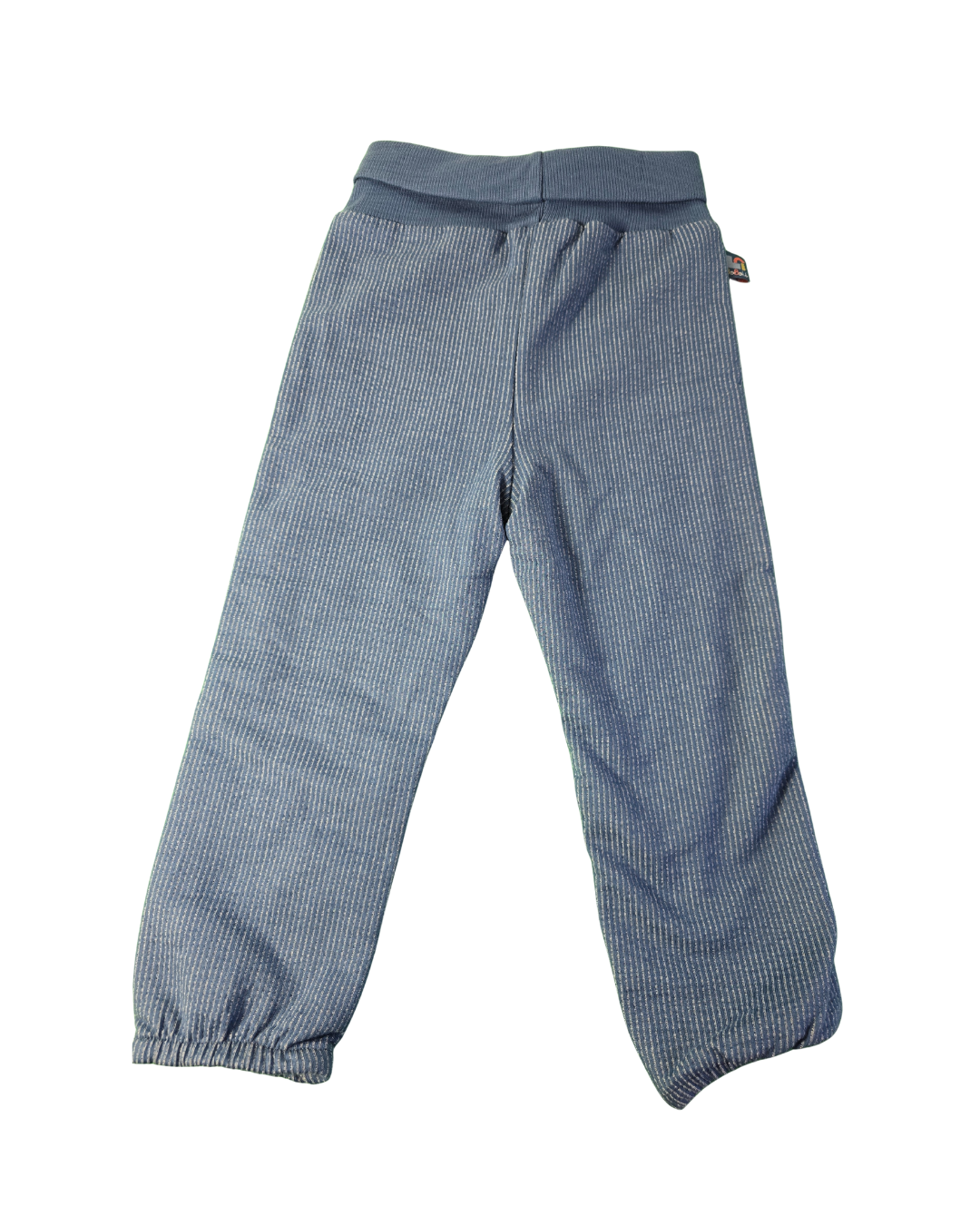 Conjunto pantalón rayas con conejito arcoiris