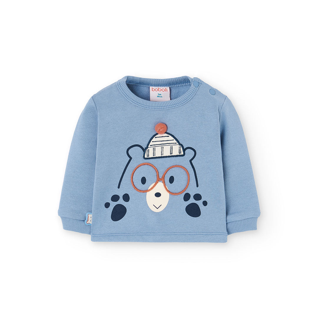 Conjunto punto Osito y rayas