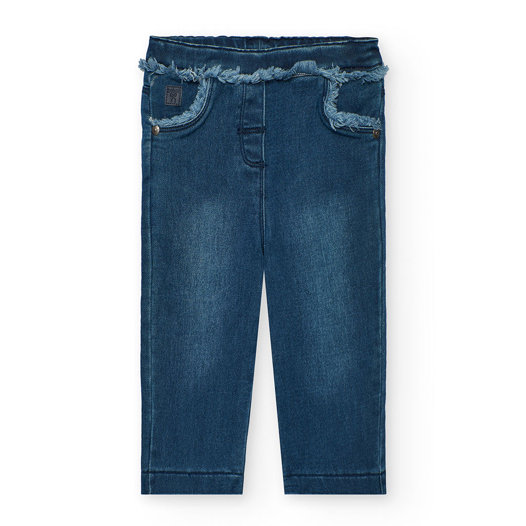 Pantalón Denim niña campana