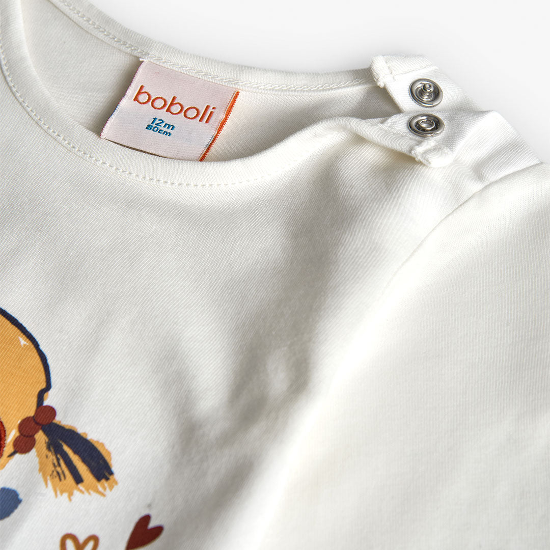 Camiseta Niña y zorro