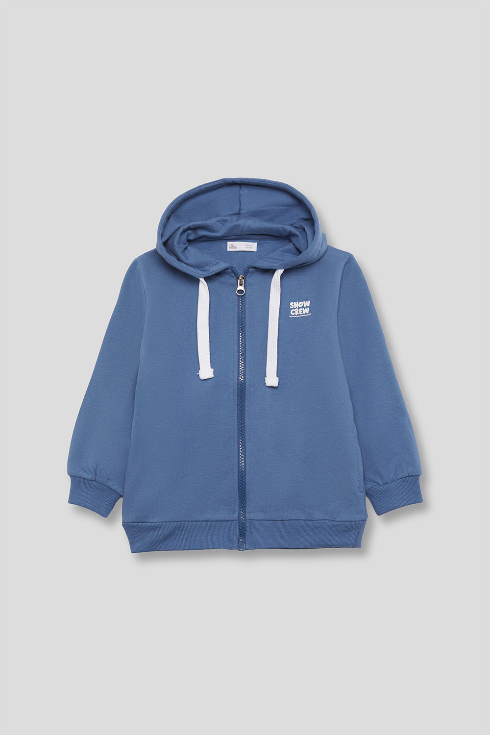 Sudadera con cremallera Azul