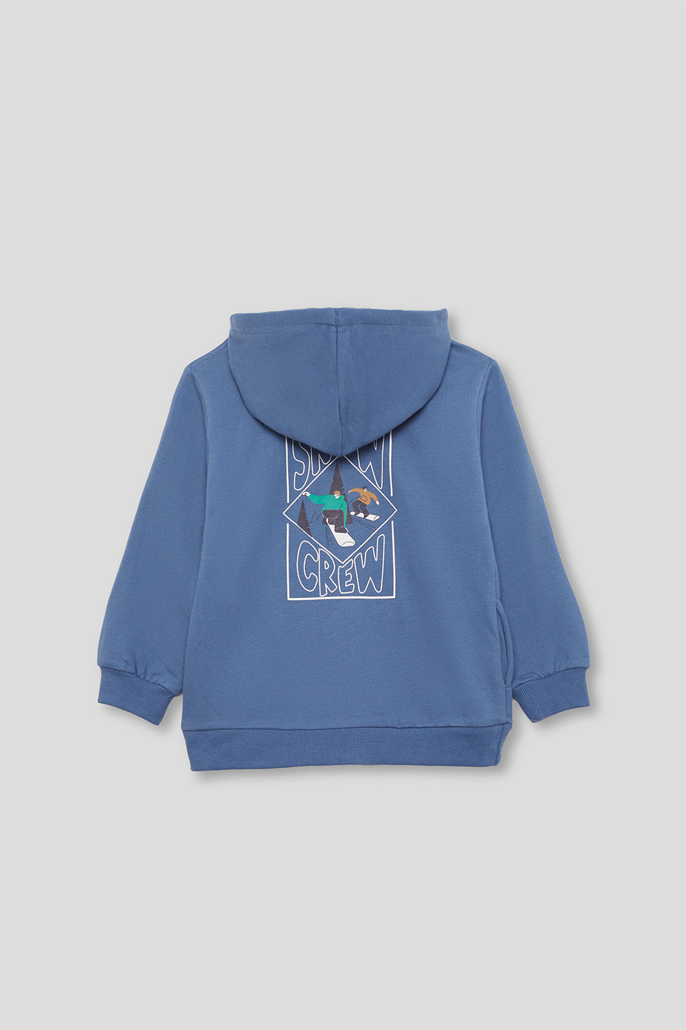 Sudadera con cremallera Azul