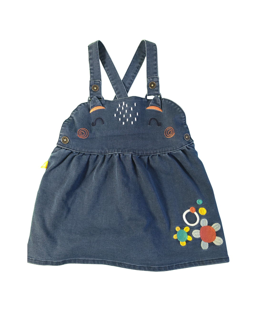 Pichy vaquero + Body Blanco